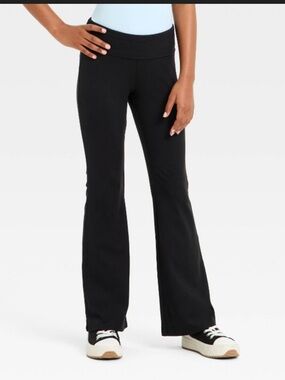 NWT Art Class Girl’s Faux Leather Flare Pants